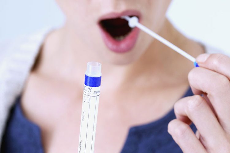 test saliva